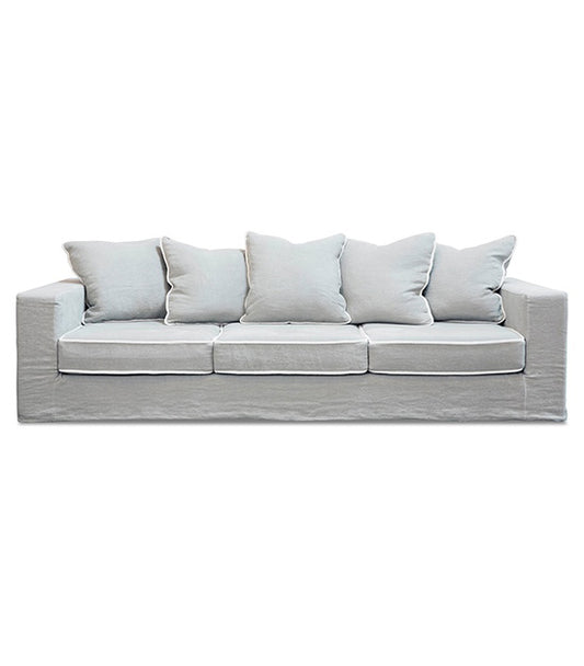 Lacoste sofa with loose cover