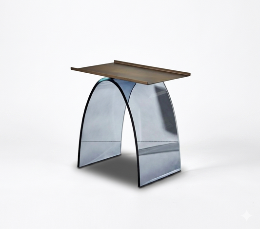 Wave side table